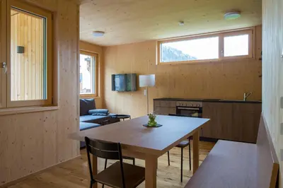 TV/Unterhaltungsangebot in der Unterkunft Bergreich Appartement 1