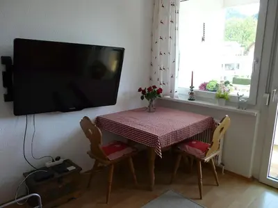 TV/Unterhaltungsangebot in der Unterkunft Kleine feine Wohnung in Toplage