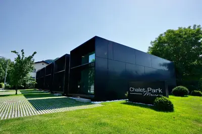 Ein Garten an der Unterkunft Chalet Park by Maier Mäder