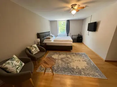 Ein Bett oder Betten in einem Zimmer der Unterkunft Gasthof - Auszeit im Bad Diezlings - Adults only