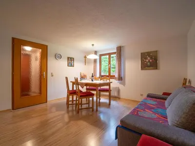 Ein Sitzbereich in der Unterkunft Apartment Marina