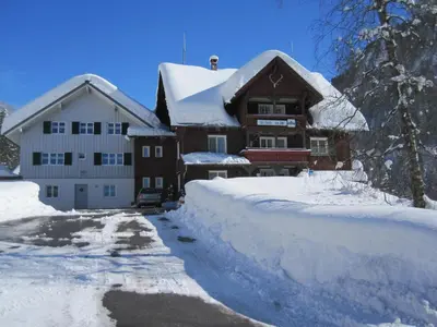 Café Pension zum Jäger im Winter
