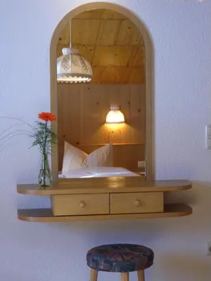 Ein Bett oder Betten in einem Zimmer der Unterkunft Appartments Haus Monika