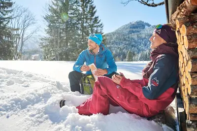 Ferienwohnung Alpblick im Winter
