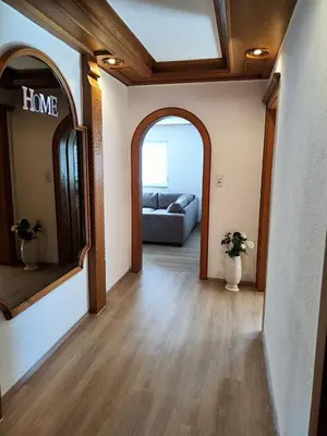 Ein Sitzbereich in der Unterkunft Haus La-Vi in See Nähe