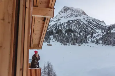 Die Lecherin im Winter