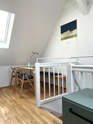 TV/Unterhaltungsangebot in der Unterkunft Bright + Cozy Dachgeschoß Maisonette im Zentrum