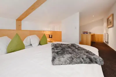 Ein Bett oder Betten in einem Zimmer der Unterkunft Apartment Marent Garten Chalet