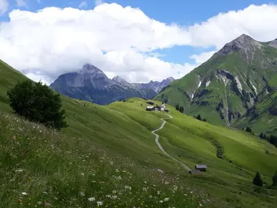 Naturlandschaft in der Nähe des Bed & Breakfasts