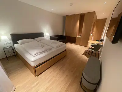 Ein Bett oder Betten in einem Zimmer der Unterkunft Das Flint