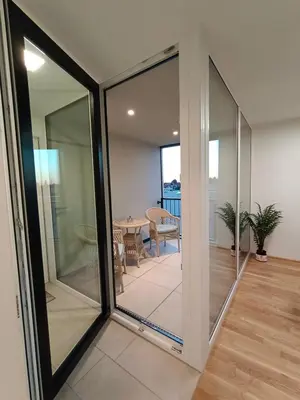 Grundriss der Unterkunft Neu erstellte Wohnung mit Balkon in Hard