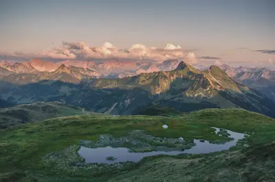 Naturlandschaft in der Nähe der Ferienwohnung