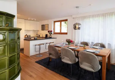 Küche/Küchenzeile in der Unterkunft Haus4Zimmer - Luxus mit Blick über den Bodensee - mit Garage