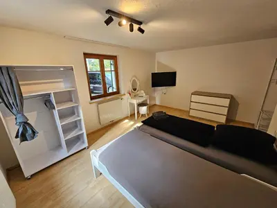 Ein Bett oder Betten in einem Zimmer der Unterkunft S12 Dornbirn, Vorarlberg Apartments