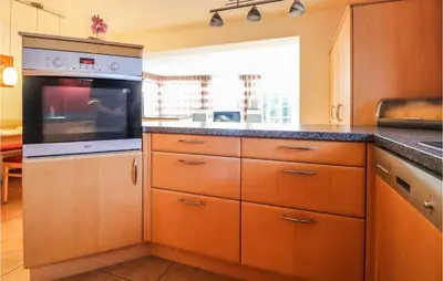 Küche/Küchenzeile in der Unterkunft Ferienwohnung Mit Gartenzaun