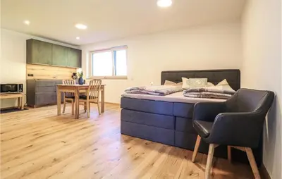 Küche/Küchenzeile in der Unterkunft Ferienwohnung In Braz