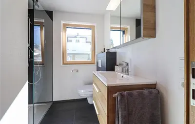 Küche/Küchenzeile in der Unterkunft Ferienwohnung In Braz