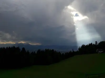 Naturlandschaft in der Nähe der Ferienwohnung