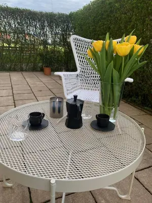 Grundriss der Unterkunft RELAX Apartment mit Garten - Lifestyle am Bodensee, Fahrräder & Parkplatz inklusive