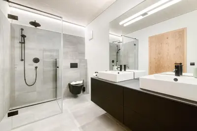 Ein Badezimmer in der Unterkunft Luxus Penthouse Zentral by A-Appartments