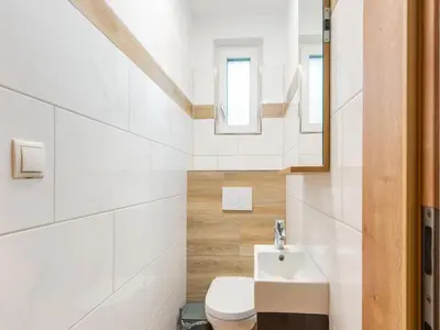 Ein Badezimmer in der Unterkunft Ferienhaus Feldkirch mit Aussicht