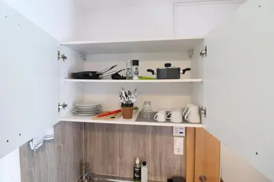Küche/Küchenzeile in der Unterkunft Montfort Apartments - Feldkirch