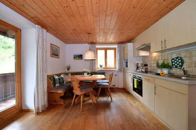 Küche/Küchenzeile in der Unterkunft Gästehaus Felder