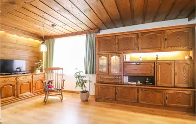 Küche/Küchenzeile in der Unterkunft Gemuetliche Ferienwohnung