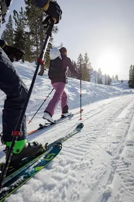 Skifahren in der Ferienwohnung oder in der Nähe