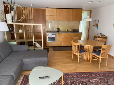 Küche/Küchenzeile in der Unterkunft Haus Elke