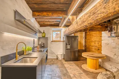 Küche/Küchenzeile in der Unterkunft Jup - a luxury boutique chalet