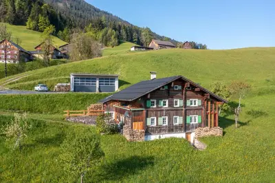 Naturlandschaft in der Nähe der Ferienwohnung