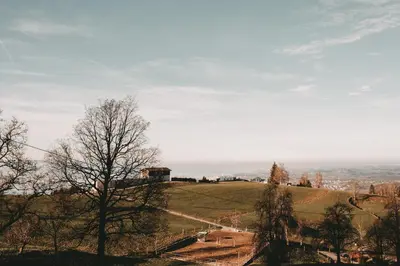 Naturlandschaft in der Nähe der Ferienwohnung