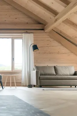 Ein Sitzbereich in der Unterkunft Haus Hof 30